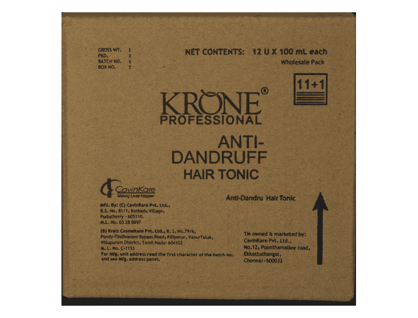 Krone Professional Hair Care Master Box